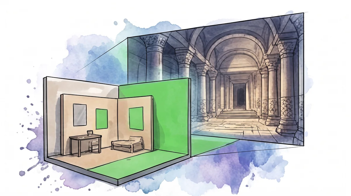 Seamless visual effects and compositing integrated with existing film footage